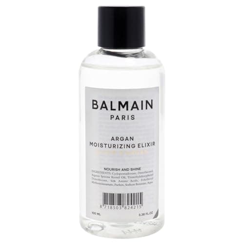 Image of Balmain Styling Line – Argan Moisturizing Elixir for Brilliant Shine, Frizzy & Pleated Tips – 100 ml