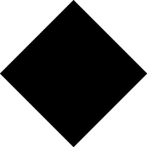 Image of Plain BLACK cotton Bandana scarf