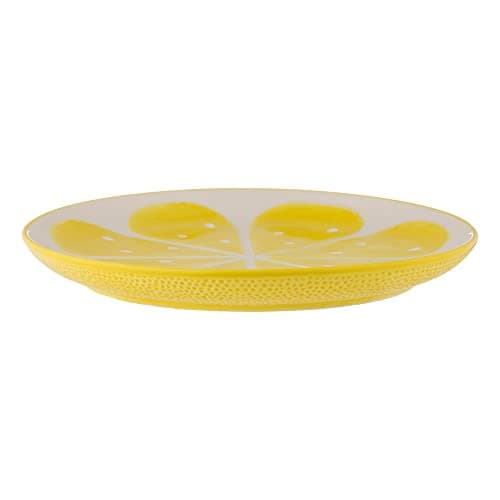 Image of Typhoon World Foods Round Lemon Platter, 28 cm