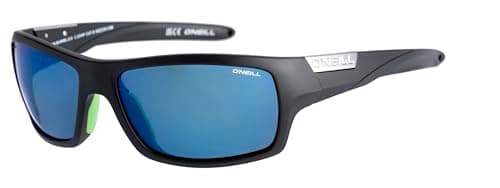 Image of ONeill ONS Barrel 2.0 Polarised Sunglasses - Matt Black/Blue Mirror
