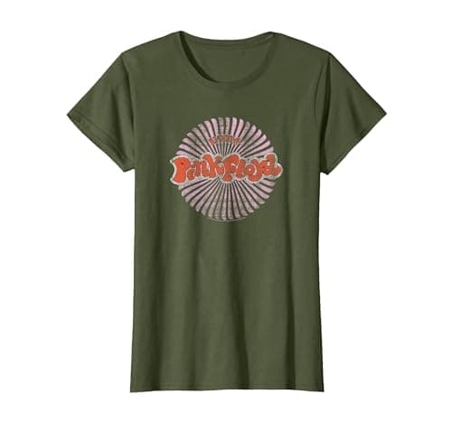 Image of Pink Floyd Live in Japan T-Shirt, Women, Olive Green, Medium