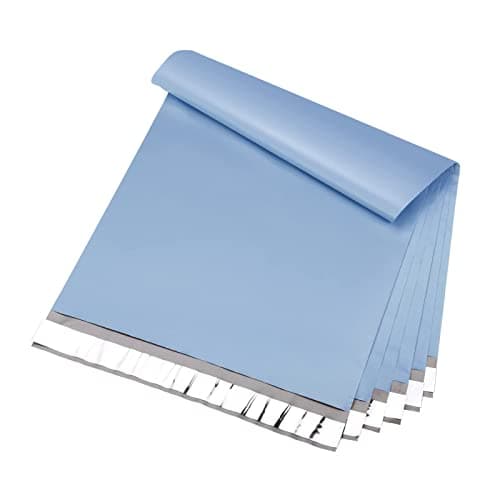 Image of Switory 100pcs Parcel Bags, Self Seal Bags Postal Bags for Clothes Shipping Bags Packaging Bags Assorted Mailers for Posting Mailing Bags Package Bags delivery Bags 12x16In (30.5x39.5cm) Blue, 100Pcs