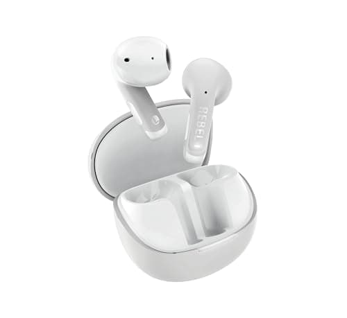 Image of Fresh 'n Rebel Twins Core 2 Wireless Earbuds - Clear Sound - 40h Playtime - Bluetooth 6.0 - Multipoint - 2 Mics for Calling - Quick Charge - Splashproof - My Sound App (Ice Grey)