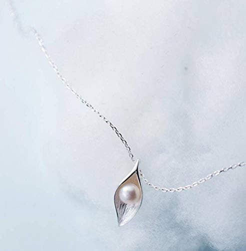 Image of MOCHAMIK for women, s925 female tree pearl willow leaf earrings koreaearrings