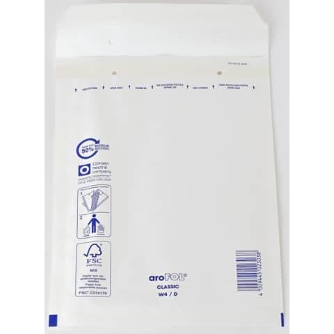 Image of Arofol® Bubble Lined Padded Envelope Postal Bags Size 4 180mm x 265mm (20)