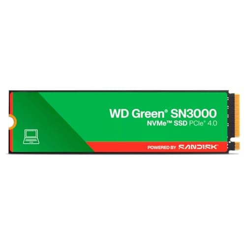 Image of Western Digital SSD M.2 2TB Green SN3000 NVMe PCIe 4.0 5000/4200MB/s WDS200T4G0E