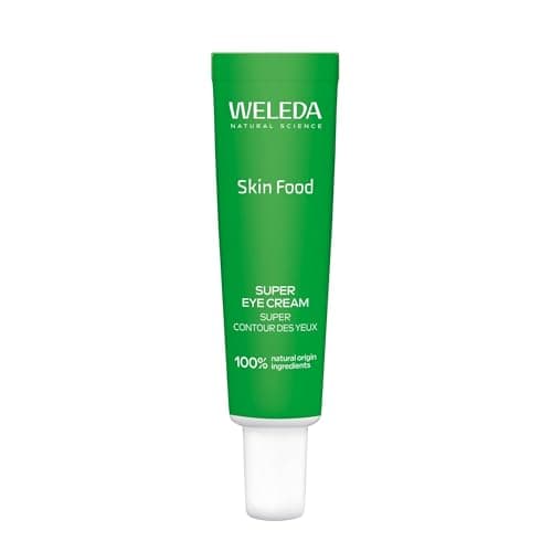 Image of Weleda Skin Food Super Eye Cream with Hyaluronic Acid & Caffeine, Reduces Dark Circles & Puffiness, Microbiome-Friendly, Dermatologically Tested, 24hr Hydration, 12ml