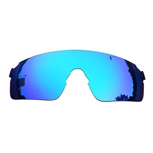 Image of SOODASE For Oakley EVZero Blades Sunglasses Blue Polarized Replacement Lenses