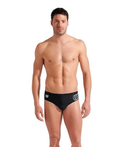 Image of ARENA Feel Men's Scratchy Swim Briefs Black