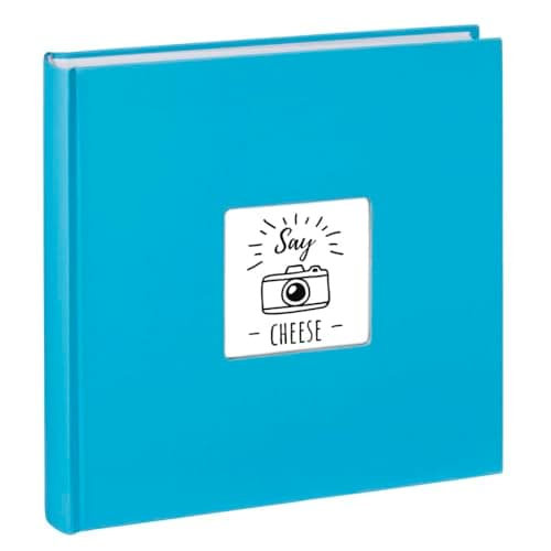 Image of Hama "Fine Art Photo Album | 30x30cm | For 10x15cm Pictures | 100 White Pages | For 400 Photos | Malibu Blue