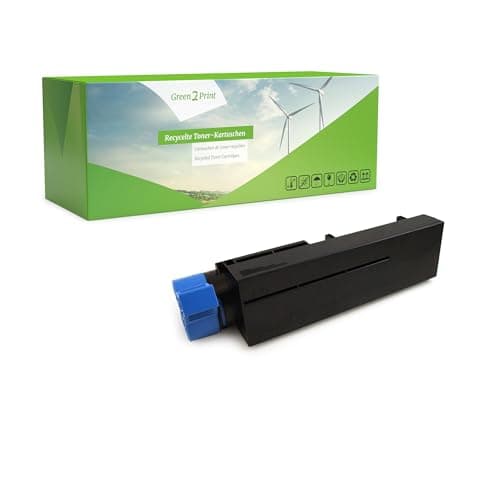 Image of Green2Print Toner black 7000 pages replaces OKI 45807106 Toner cartridge for OKI B412, B432, B512, MB472, MB492, MB562