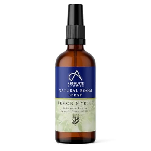 Image of Absolute Aromas Natural Lemon Myrtle Room Spray 30ml with 100% Pure Lemon Myrtle Essential Oil