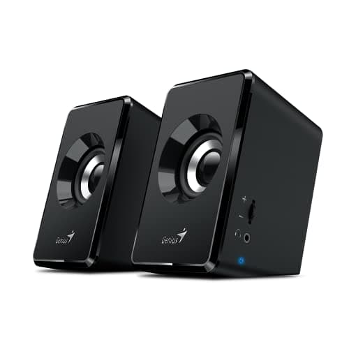 Image of Genius SP-U125 USB powered Stereo Speakers with 3.5MM audio Headphone Jack
