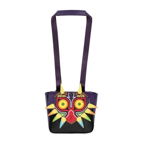 Image of The Legend of Zelda Majora's Mask Women's Purple Convertible Mini Backpack