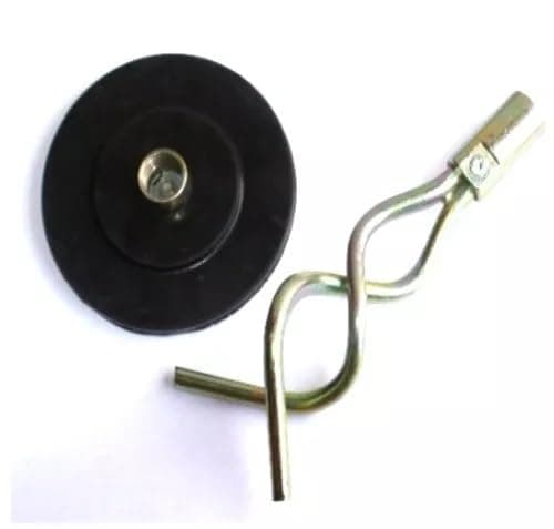 Image of Equip247uk 100mm Plunger & Worm Screw for use with Drain rods