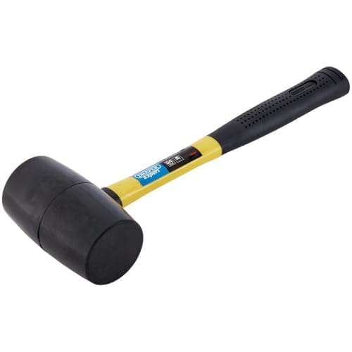 Image of Draper Expert Rubber Mallet 750g | Multi-Purpose Mallet Soft Hammer | Shock Absorbing Grip | 72020
