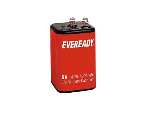 Image of Eveready 4R25 6v Carbon zinco Battery