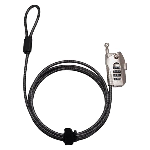 Image of Burg-Wächter Cable Lock with Combination, 200 cm, Black