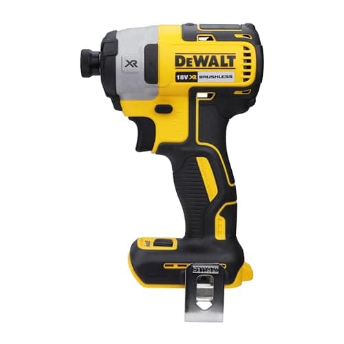 Image of DEWALT DCF887N XR 18V 3 Speed BL Impact Driver Naked-Body ONLY, 18 W, 18 V, Multi, Bare Unit, Battery Powered, Bare Unit