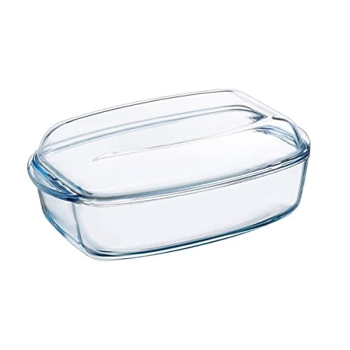Image of Pyrex 4937387 Essentials Glass rectangular Casserole high resistance 4,3L,Transparent
