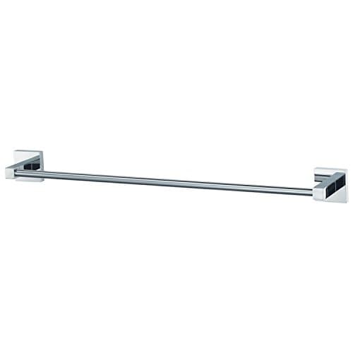 Image of Haceka Mezzo 1115282 600 mm Stainless Steel and Zinc Alloy Towel Rail, Silver