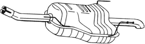 Image of Bosal 185-129 End Silencer