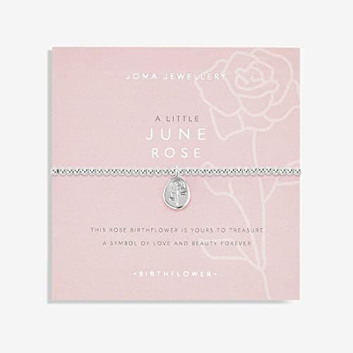 Image of Joma Jewellery A Little June Rose Birthflower Bracelet from