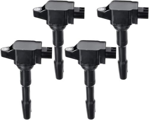 Image of Frankberg 4x Ignition coil Compatible with Dokker Lodgy Logan II Citan 415 Qashqai II 2013-2020 Duster Sandero II Forfour Fortwo Juke Pulsar Micra V Replace# 8201154128