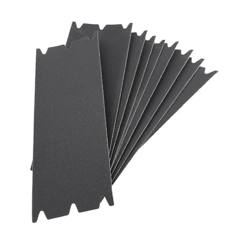 Image of Floor Sander Abrasives Sanding Sheets, 200mm x 482mm Sanding Sheets to fit Hiretech HT8 24/40/60/80/120 Grit (5, 120 Grit)