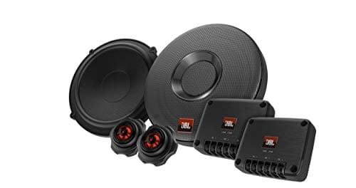 Image of JBL Club 605CSQ 2-way Car Audio System - 285 watt component car speaker set with 160mm carbon fibre car woofer, silk dome tweeter and filters