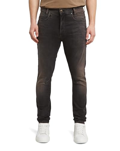 Image of G-STAR Men's D-STAQ 3D Slim Jeans, Antique Faded Brown Clay D05385-b964-h445, 31 W/32 L