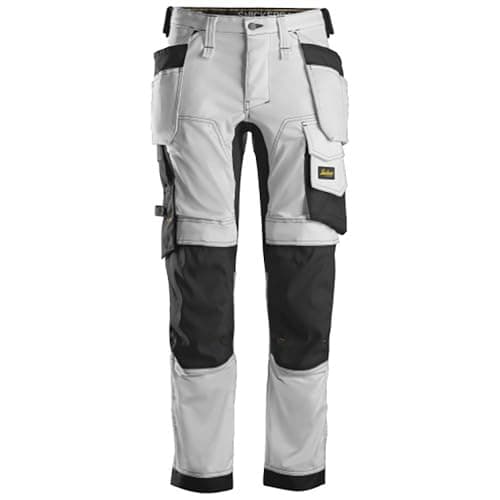 Image of Snickers Workwear Unisex_Adult Trousers, White, 50