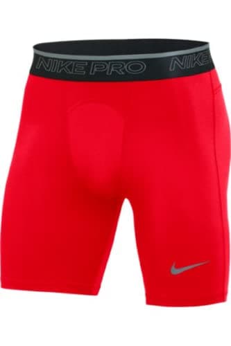 Image of Nike Men's Pro Training Compression Shorts, University Red, X-Large, University Red