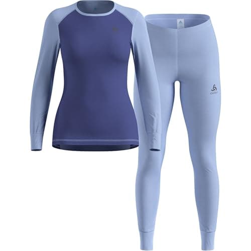 Image of Odlo Active Warm Eco Base Layer Set M Blue