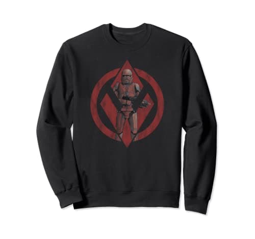 Image of Star Wars The Rise of Skywalker Sith Trooper Logo Sweatshirt