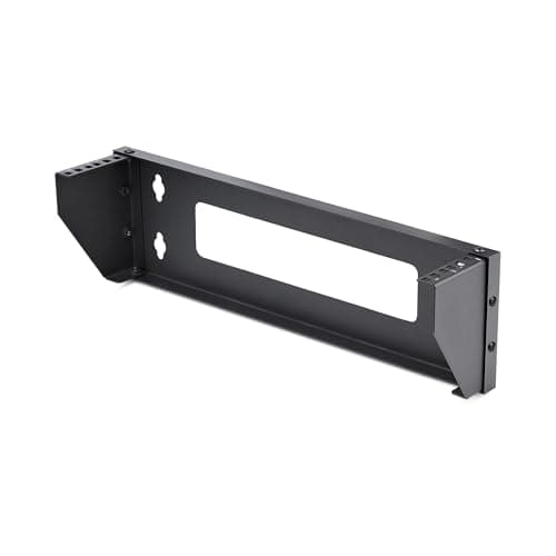 Image of StarTech.com 2U Vertical Wall-Mount Bracket For 19inch Rack Mountable Equipment, 121lb/55kg Capacity, For Patch Panels/Servers