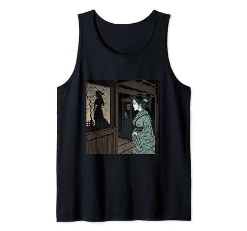 Image of Something Wicked from Japan: Ghosts, Darkest Designs Tank Top
