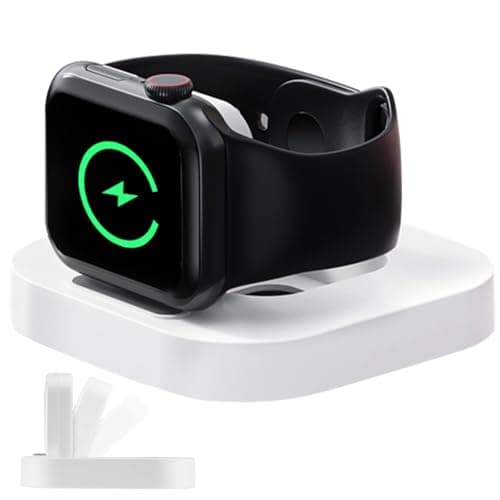 Image of Flintronic Charger Cable with Dock for Apple Watch, Foldable Wireless iWatch Charger, Portable iWatch Charger Stand with USB Cable, Magnetic Charging Holder for iWatch Series 10/9/8/Ultra/7/SE/6/5/4
