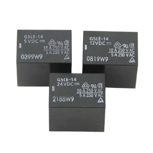 Image of NWPNLXEA 5PCS/lot Power Relay G5LE-14-5VDC 5Pin One Open One Close G5LE-14-24VDC G5LE-14-6VDC G5LE-14-12VDC(G5LE-14-12VDC)