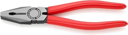 Image of KNIPEX Combination Pliers with Plastic Coating 200 mm, 03 01 200