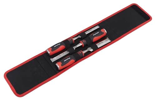 Image of Sealey AK9238 3pc Hammer-Thru Wood Chisel Set