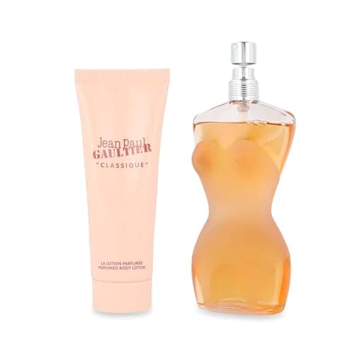 Image of Jean Paul Gaultier Classique 100ml EDT Spray / 75ml Perfumed Body Lotion - Gift Set