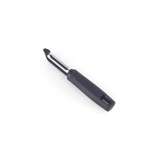 Image of Salter Expert Swivel Peeler – Flexible Handheld Peeler for Fruit & Veg, Sharp Stainless-Steel Blade, Integrated Potato Eyer, Ergonomic Soft-Grip Handle, Dishwasher Safe Kitchen Tool