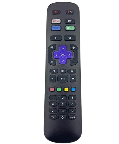Image of Original Replacement TV Remote Control Compatible with JVC Roku LT-43CR330 Smart Full HD HDR 4K LED