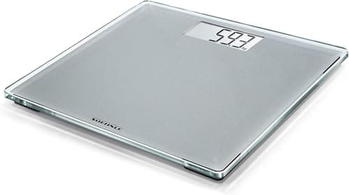 Image of Soehnle Style Sense Compact 300 Bathroom Scales, Compact Digital Weighing Scales, Scales for Body Weight with Easy-To-Read LCD Display, Extra-Flat Body Weight Scale, Ideal for Small Bathrooms