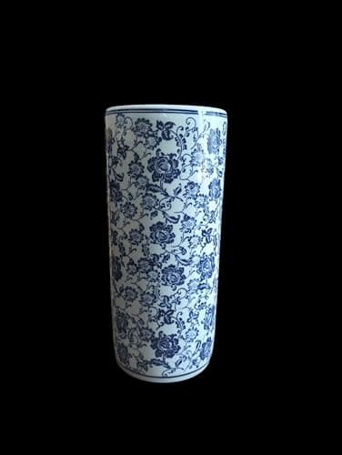Image of Victorian Design Classic Umbrella Stand/Walking Stick holder Ceramic 18" Round M145