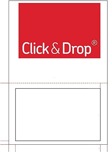 Image of TGL PACKAGING™ S19 Integrated Labels - Compactible with Royal Mail Click and Drop Label - A4 Self Adhesive Sticky Labels - 90 GSM Peel and Stick (20)