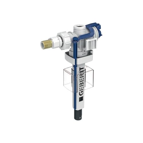 Image of Geberit 240.700.00.5 Füllventil Typ 383 Filling Valve, White/Blue, 10.7 cm x 23 cm x 6 cm