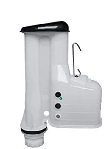 Image of HOUSLER Compact Dual Flush Adjustable Toilet Syphon – Cistern Siphon with Adjustable Height & Flush, Universal 1.5" Base Bottom Outlet, WC Cistern Replacement, DIY Fit – WRAS, UPC, CE Approved
