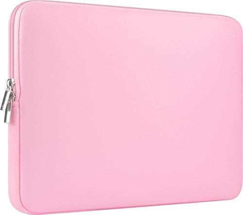 Image of CCPK Laptop Case 13 Inch Laptop Sleeve for MacBook Neo A3404 A18 Pro, MacBook Air M5 2026 A3449 M4 2025 A3240 M2 2022 13.6 Inch, M1 2020 A2337 13-inch Computer Bag Protective Carrying Case Cover, Pink